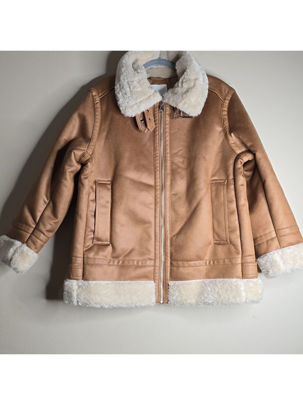 H&M Aviator Jacket Large - Picture 4 of 12